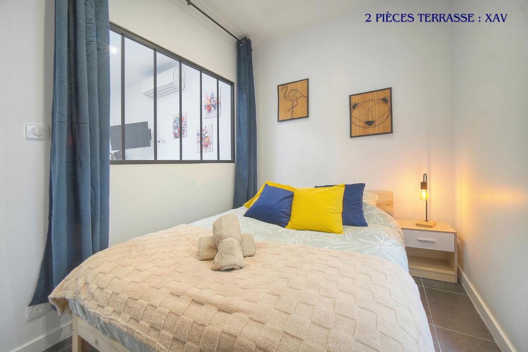 Apartment Vca House -5 - 15min Mer- Wifi-clim Cannes