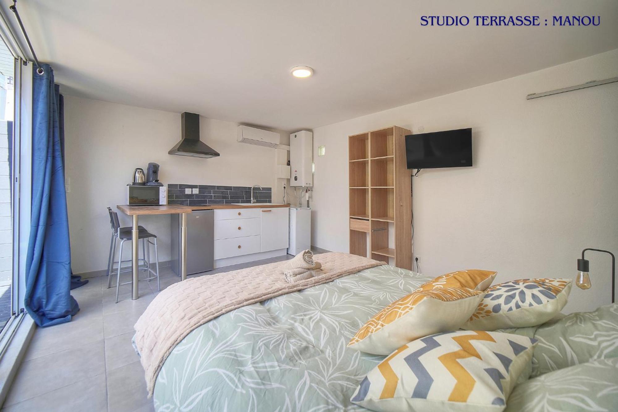 Apartment Vca House -5 - 15min Mer- Wifi-clim