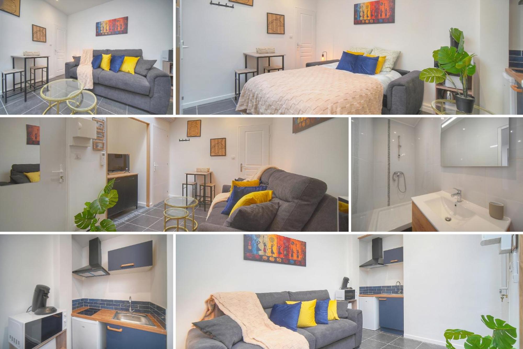 Apartment Vca House -5 - 15min Mer- Wifi-clim