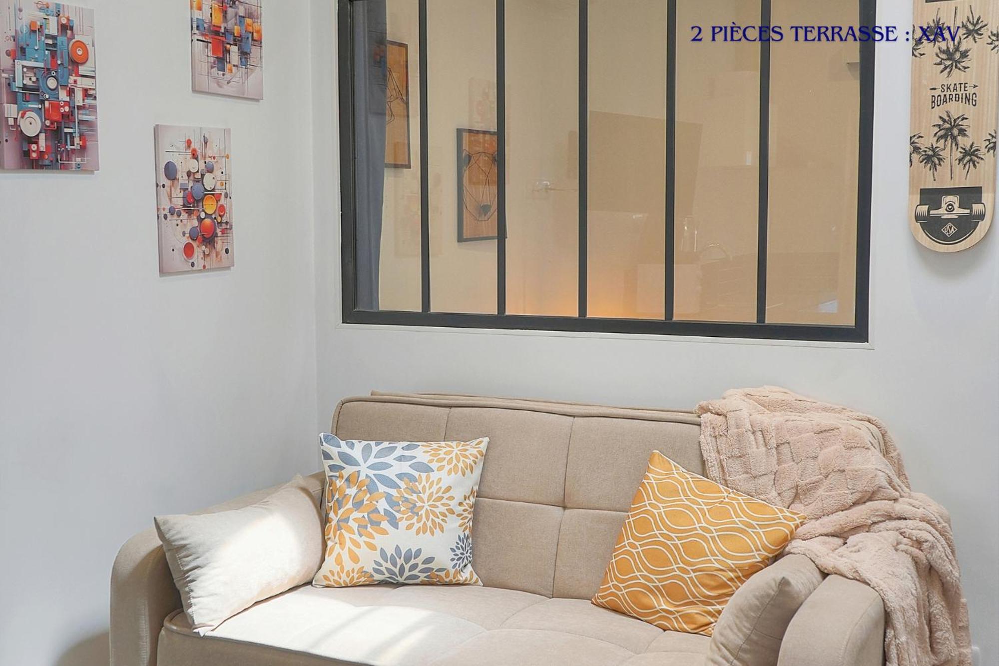 Vca House -5 - 15min Mer- Wifi-clim Cannes