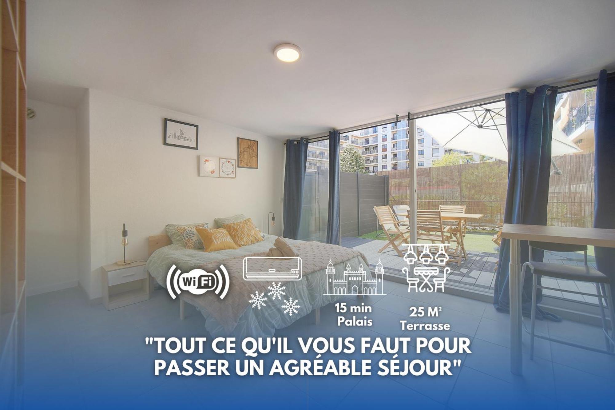 Apartment Vca House -5 - 15min Mer- Wifi-clim